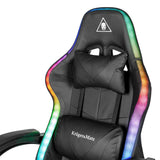 Scaun Gaming Gx-150 Negru LED & Kruger Km 0790-bled