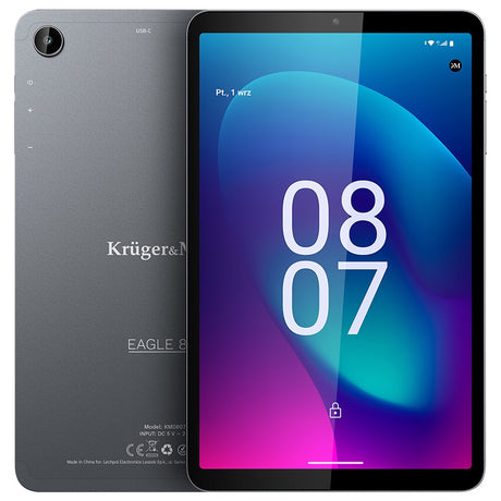 Tableta 8 Inch & Kruger Edge 807 cu Bluetooth, radio FM, Internet WiFi si baterie 4000 mAh