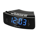 Radio cu ceas Dual Alarm & Kruger Km 0813 cu radio FM, alarma, afisaj LCD si baterie reincarcabila