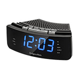 Radio cu ceas Dual Alarm & Kruger Km 0813 cu radio FM, alarma, afisaj LCD si baterie reincarcabila
