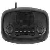 Radio cu ceas Desteptator & Kruger Km 0824 cu radio FM, alarma si baterie reincarcabila