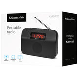 Radio Portabil cu alarma & Kruger Km 0825 cu radio FM