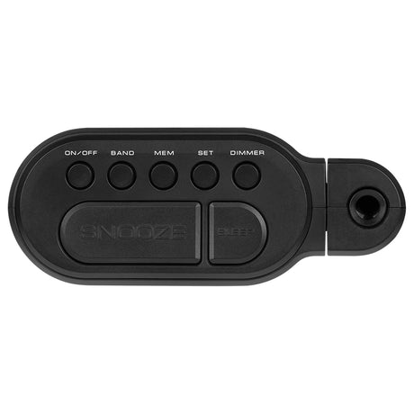 Aparat Radio Proiectie Ceas & Kruger Km 0827 cu radio FM, alarma si baterie reincarcabila