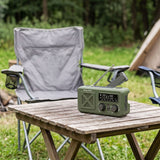 Radio Multifunctional Solar cu Lanterna, Powerbank si SOS, 2000 mAh, AM/FM/WB, Incarcare USB-C