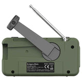 Radio Multifunctional Solar cu Lanterna, Powerbank si SOS, 2000 mAh, AM/FM/WB, Incarcare USB-C