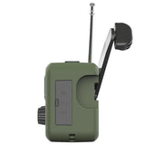 Radio Multifunctional Solar cu Lanterna, Powerbank si SOS, 2000 mAh, AM/FM/WB, Incarcare USB-C