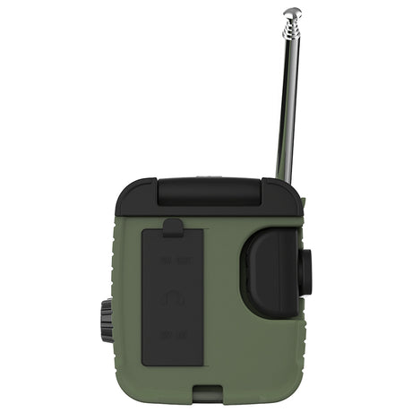 Radio Multifunctional Solar Kruger&Matz, Powerbank 5000 mAh, Lanterna, Lampa de Lucru, SOS, AM/FM/WB