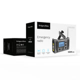 Radio Multifunctional Solar Kruger&Matz, Powerbank 10000 mAh, Ecran LCD, SCAN, Lanterna, SOS, AM/FM/WB