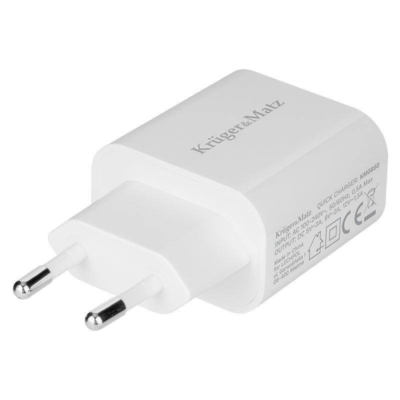 Incarcator Retea Power Delivery 3.0 & Kruger Km 0850 cu USB