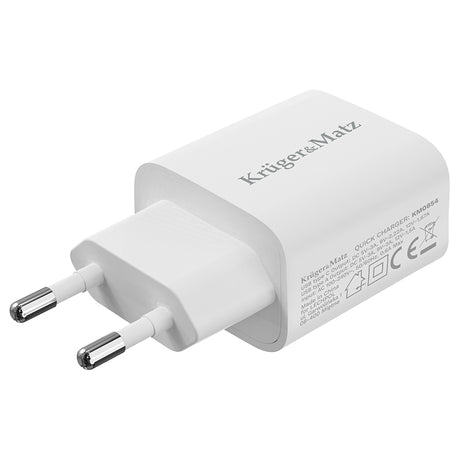 Incarcator Retea GAN Pd 2.0 QC 3.0 20W Kruger&Matz
