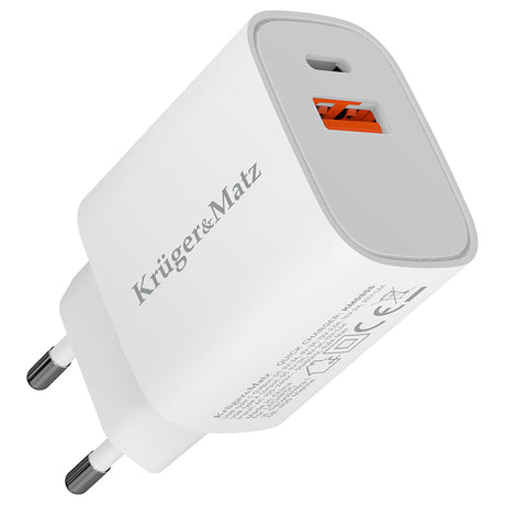 Incarcator Retea GAN Pd 3.0 QC 3.0 30W Kruger&Matz