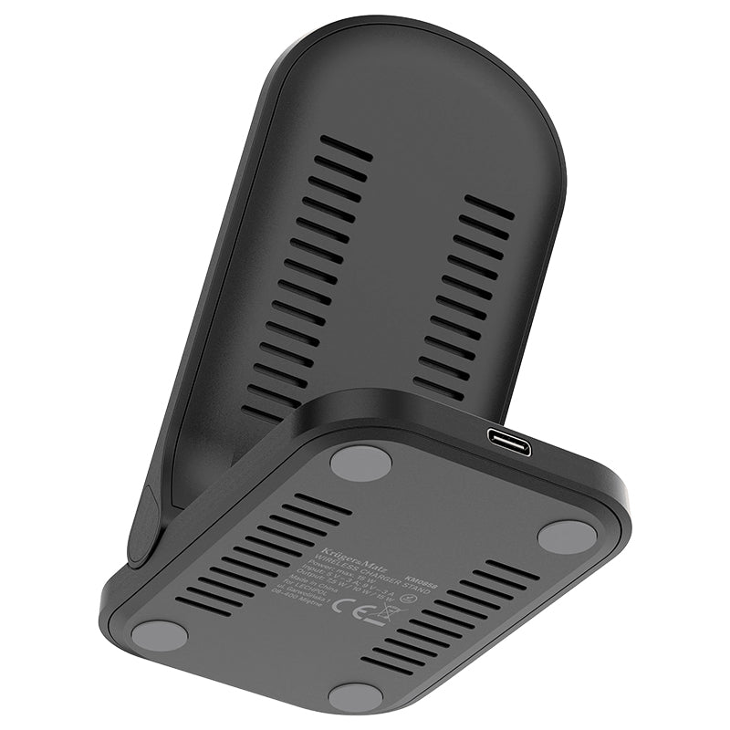 Suport Incarcare Inductiva Type C & Kruger Km 0858 cu incarcare wireless si USB