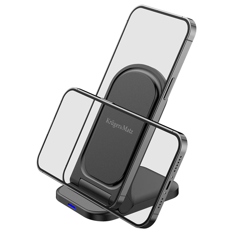 Suport Incarcare Inductiva Type C & Kruger Km 0858 cu incarcare wireless si USB