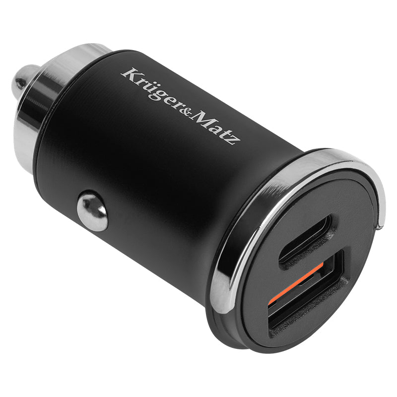 Incarcator Auto USB/Type C QC Pd 30W Kruger&Matz