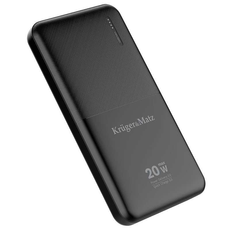 Power Li-pol Qc Pd & Kruger Bank 10000mAh cu baterie 000 mAh si USB