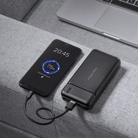 Power Li-pol Qc 3.0 Pd 3.0 & Kruger Bank 20000mAh cu baterie 20000 mAh si USB