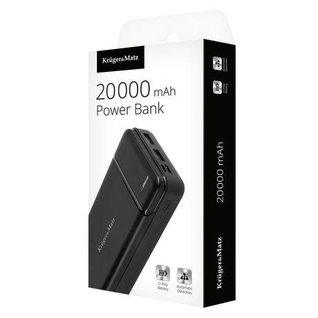 Power Bank 20000MAH Li-Pol Kruger&Matz