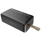 Power Li-ion Qc Pd & Kruger Bank 40000mAh cu afisaj LCD, baterie 40000 mAh si USB