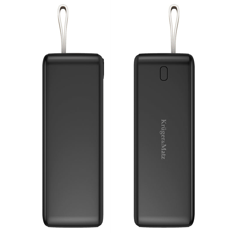 Power Li-ion Qc Pd & Kruger Bank 40000mAh cu afisaj LCD, baterie 40000 mAh si USB