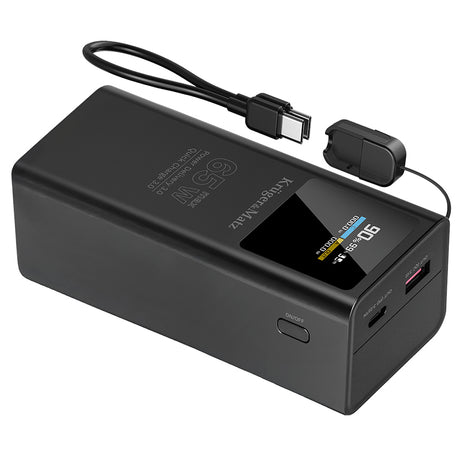 Power mAh Li-ion Qc Pd & Kruger Bank 20000 cu afisaj LCD, baterie 20000 mAh si USB