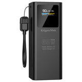 Power mAh Li-ion Qc Pd & Kruger Bank 20000 cu afisaj LCD, baterie 20000 mAh si USB