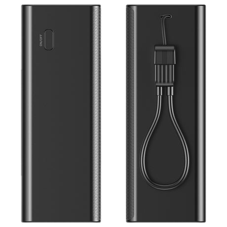 Power mAh Li-ion Qc Pd & Kruger Bank 20000 cu afisaj LCD, baterie 20000 mAh si USB