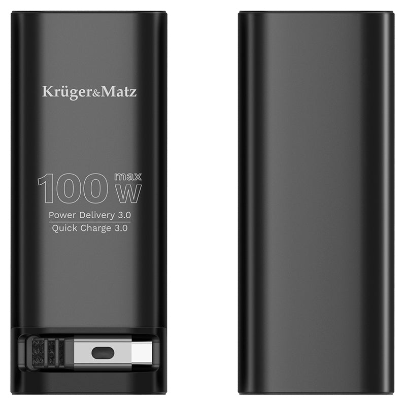 Power mAh Li-ion Qc Pd & Kruger Bank 20000 cu afisaj LCD, baterie 20000 mAh si USB
