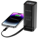 Power mAh Li-ion Qc Pd & Kruger Bank 20000 cu afisaj LCD, baterie 20000 mAh si USB