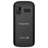 Telefon GSM Seniori Buton Sos & Kruger Km 0923-2g cu Bluetooth, radio FM, alarma si baterie reincarcabila