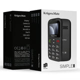 Telefon GSM Seniori Buton Sos & Kruger Km 0923-2g cu Bluetooth, radio FM, alarma si baterie reincarcabila