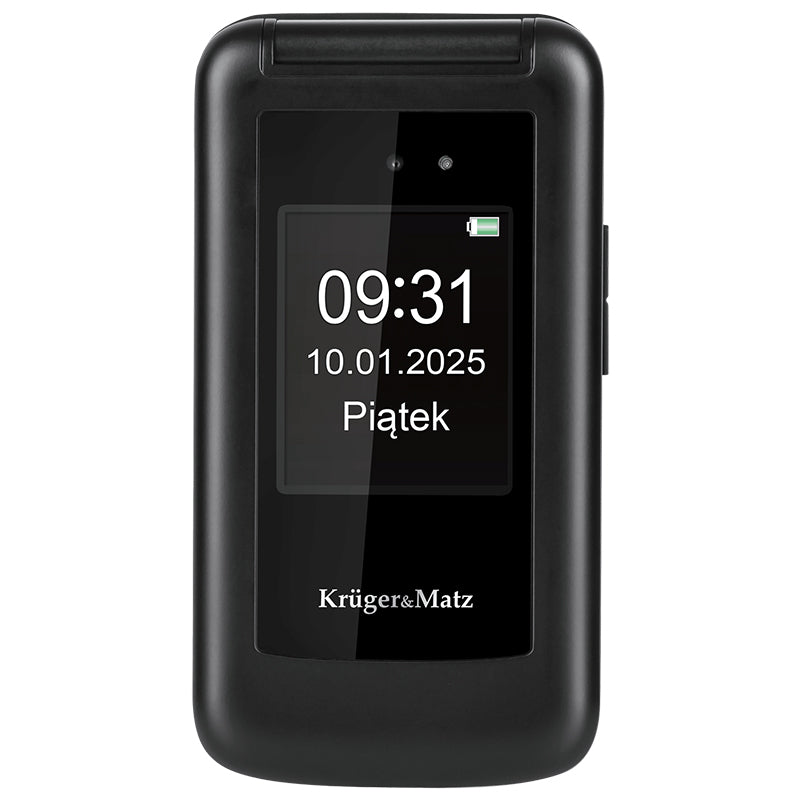 Telefon GSM Seniori Buton & Kruger Sos 931 cu Bluetooth si baterie 1000 mAh