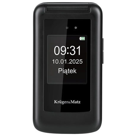 Telefon GSM Seniori Buton & Kruger Sos 931 cu Bluetooth si baterie 1000 mAh