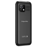 Telefon GSM 4g Simple & Kruger Km 0940 cu Bluetooth, radio FM, alarma si baterie 1400 mAh
