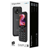 Telefon GSM 4g Simple & Kruger Km 0940 cu Bluetooth, radio FM, alarma si baterie 1400 mAh