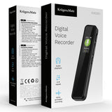Reportofon Digital 8gb & Kruger Km 0951 cu baterie 230 mAh si USB