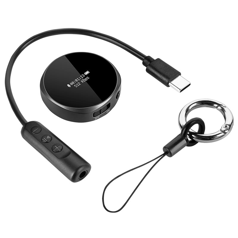Reportofon Digital 4gb & Kruger Km 0952 cu baterie 120 mAh, USB, Telecomanda si Sunet Stereo
