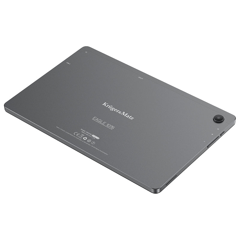 Tableta 4g LTE 8gb 128gb Android 13 Kruger Km 1076 cu Bluetooth, radio FM, Internet WiFi si baterie 6200 mAh