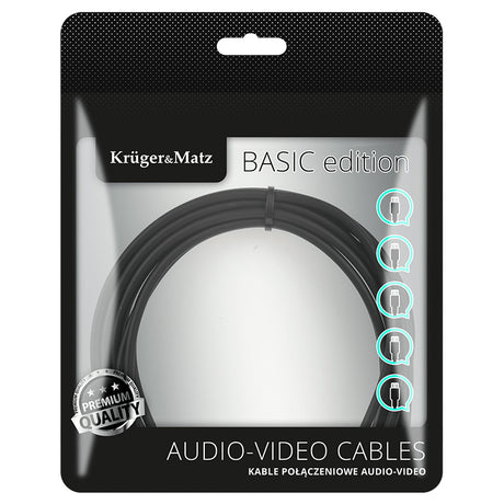 Cablu 2RCA - 2RCA 10M Basic K&M