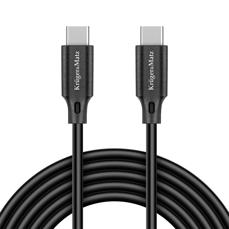 Cablu Tip C-tip Ofc 1m & Kruger C 100W cu USB