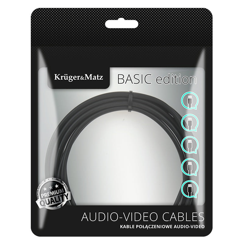Cablu Tip C-tip Ofc 1m & Kruger C 100W cu USB