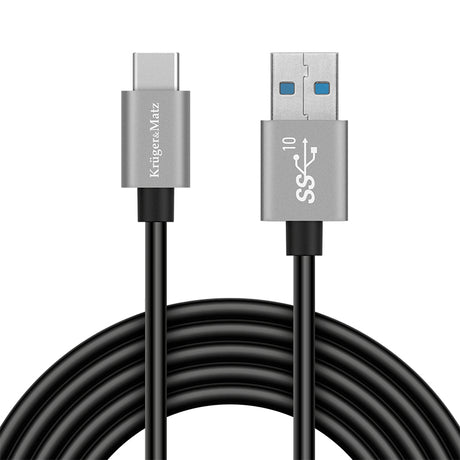 Cablu USB - tip C 10 Gbps 15 W 0.5M Kruger&Matz