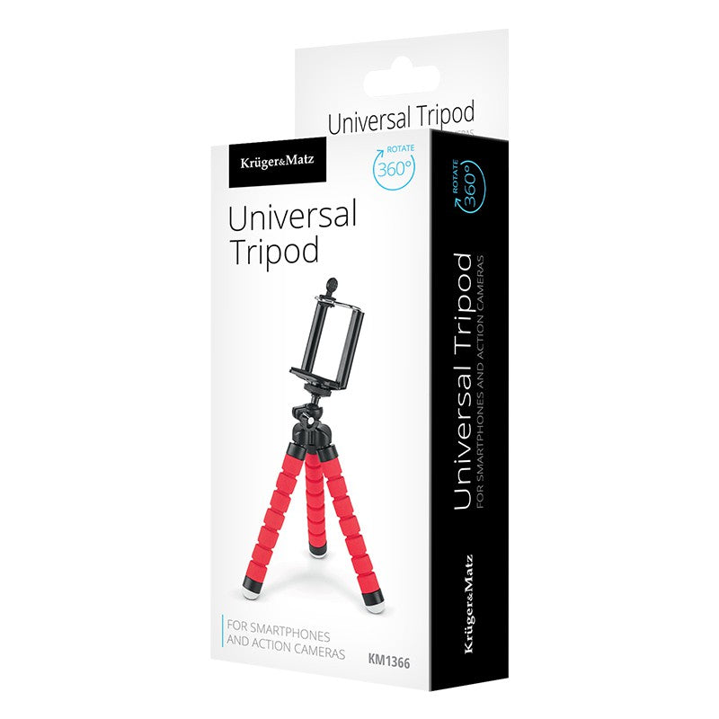 Trepied Telefon Camera Rosu Kruger&Matz
