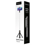 Trepied Telefon Selfie Stick & Kruger Km 1374 cu Bluetooth, baterie reincarcabila si Telecomanda