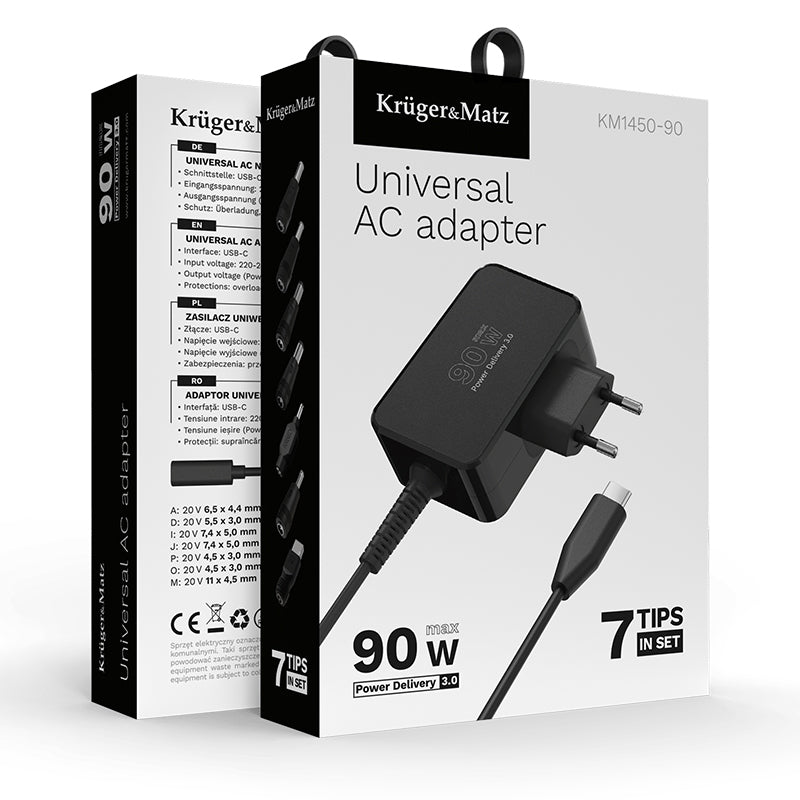 Alimentator Universal Power Delivery & Kruger Km 1450-90 cu USB