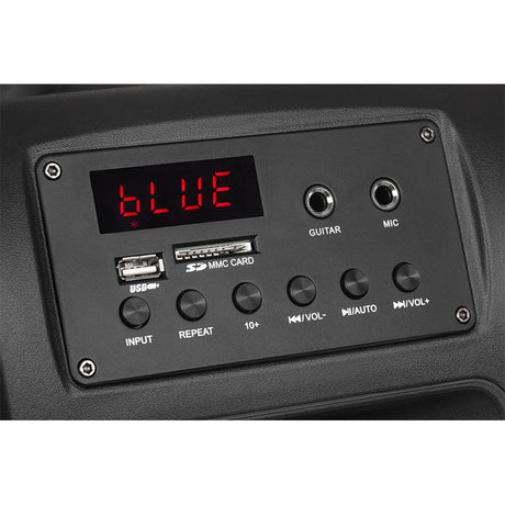 Boxa Activa Portabila Inch K&m Uhf 10 cu Bluetooth, radio FM, baterie reincarcabila si AUX