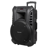 Boxa Activa Portabila Inch K&m Uhf 15 cu Bluetooth, radio FM, baterie reincarcabila si USB