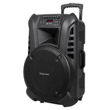 Boxa Activa Portabila Inch K&m Uhf 15 cu Bluetooth, radio FM, baterie reincarcabila si USB