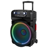 Boxa Activa Portabila Inch & Kruger Uhf 18 cu Bluetooth, radio FM, baterie reincarcabila si AUX