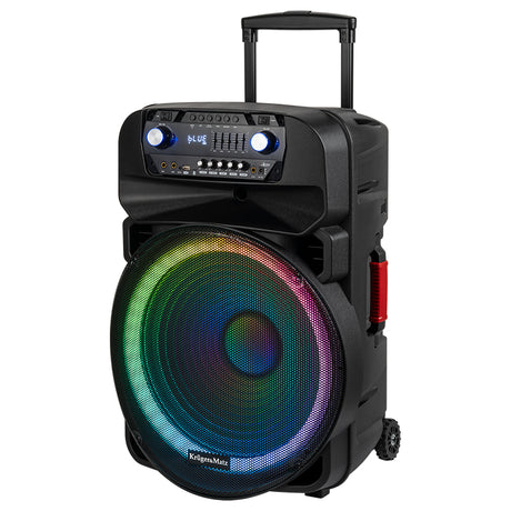 Boxa Activa Portabila Inch & Kruger Uhf 18 cu Bluetooth, radio FM, baterie reincarcabila si AUX