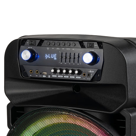 Boxa Activa Portabila Inch & Kruger Uhf 18 cu Bluetooth, radio FM, baterie reincarcabila si AUX